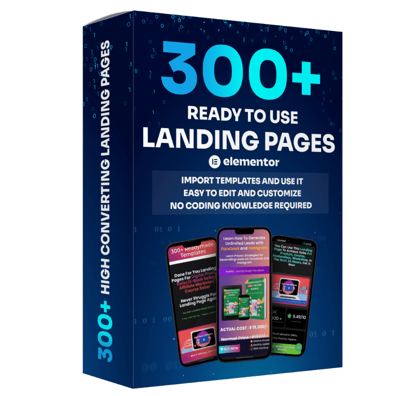 Buy Cheap Ready to Use Landing Pages