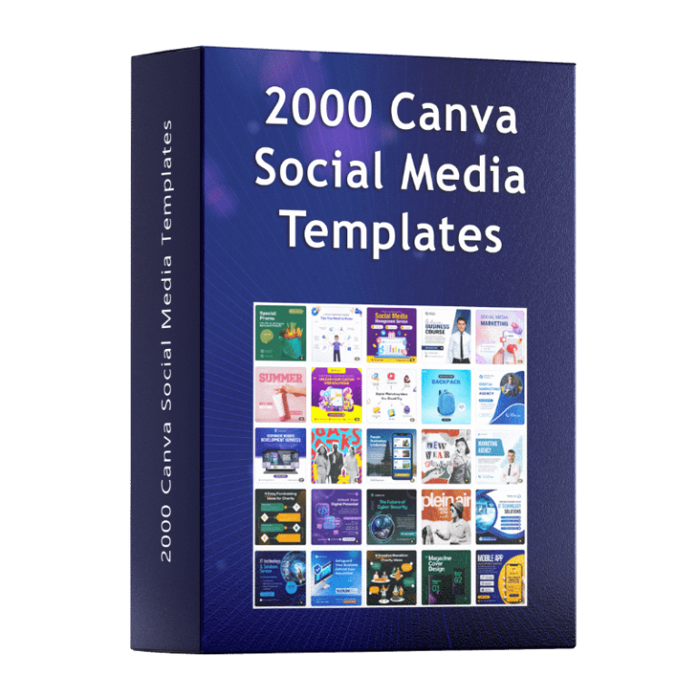 2000 Canva Social media templates